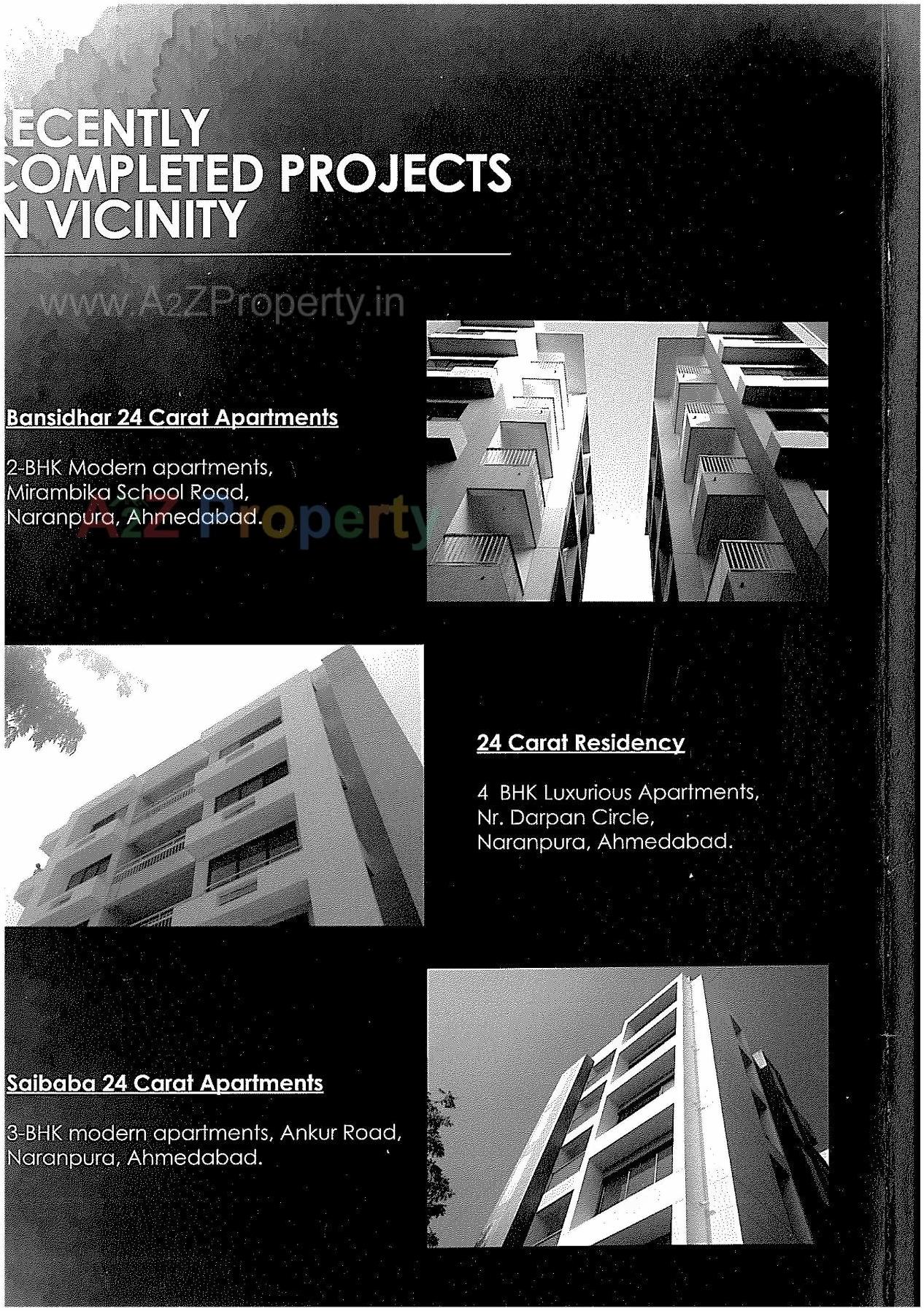  of real estate project 24 Carat Onyx located at Vadaj, Ahmedabad, Gujarat