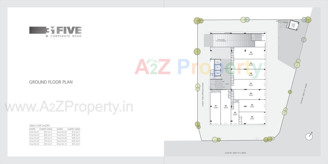 0003 of real estate project 31five located at Makarba, Ahmedabad, Gujarat