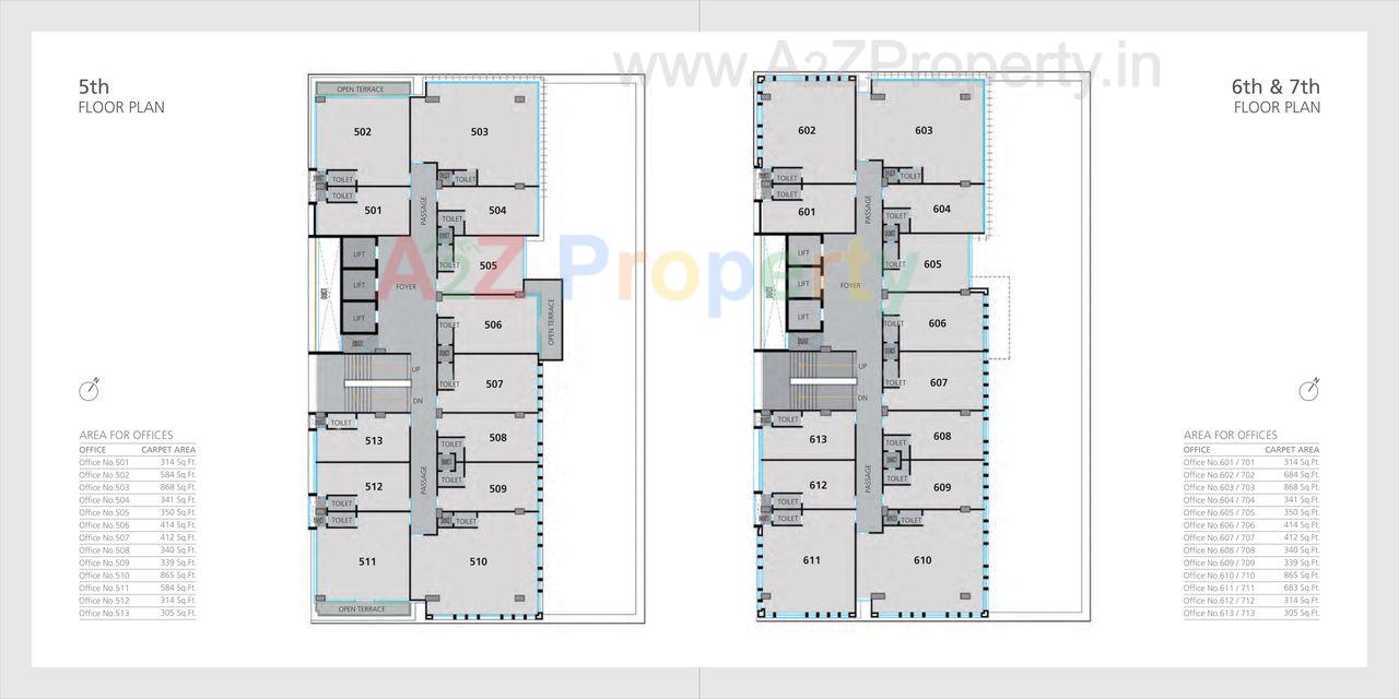 0006 of real estate project 31five located at Makarba, Ahmedabad, Gujarat