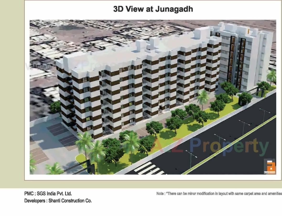 3D Elevation of real estate project 32 Shops + 476 Lig + 400 Lig + 120 Mig At Sanand located at Sanand, Ahmedabad, Gujarat