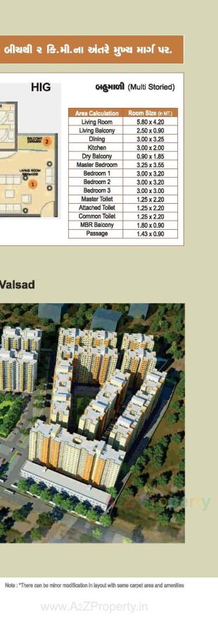 Elevation of real estate project 32 Shops + 476 Lig + 400 Lig + 120 Mig At Sanand located at Sanand, Ahmedabad, Gujarat