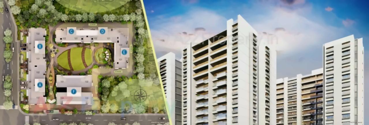 3D Elevation of real estate project 42 Parkview located at Ahmedabad, Ahmedabad, Gujarat