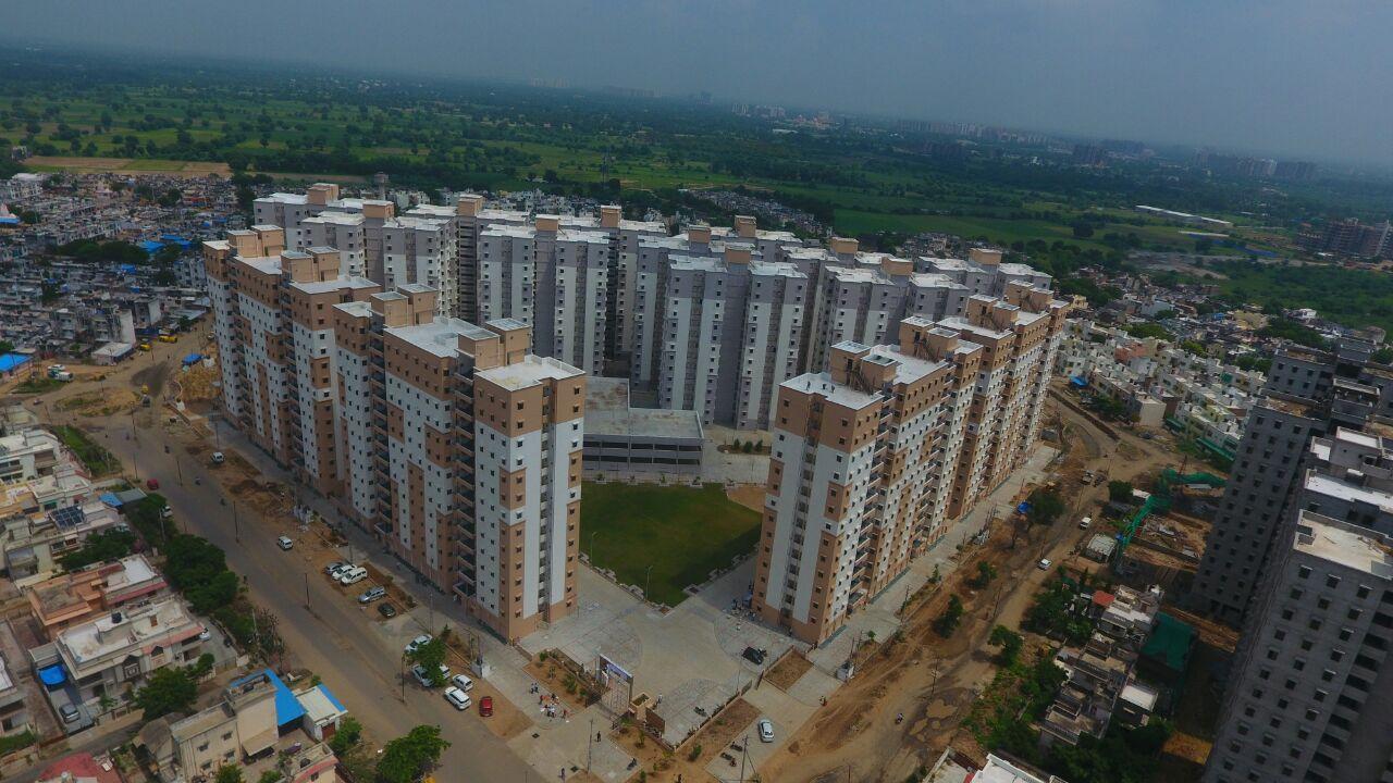 150462_const of real estate project 68 Shops + 1228 Lig + 432 Mig At Gota located at Gota, Ahmedabad, Gujarat