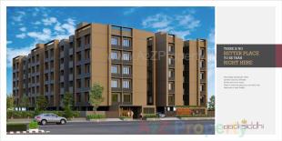 Elevation of real estate project Aadi Siddhi Residency located at Bopal, Ahmedabad, Gujarat