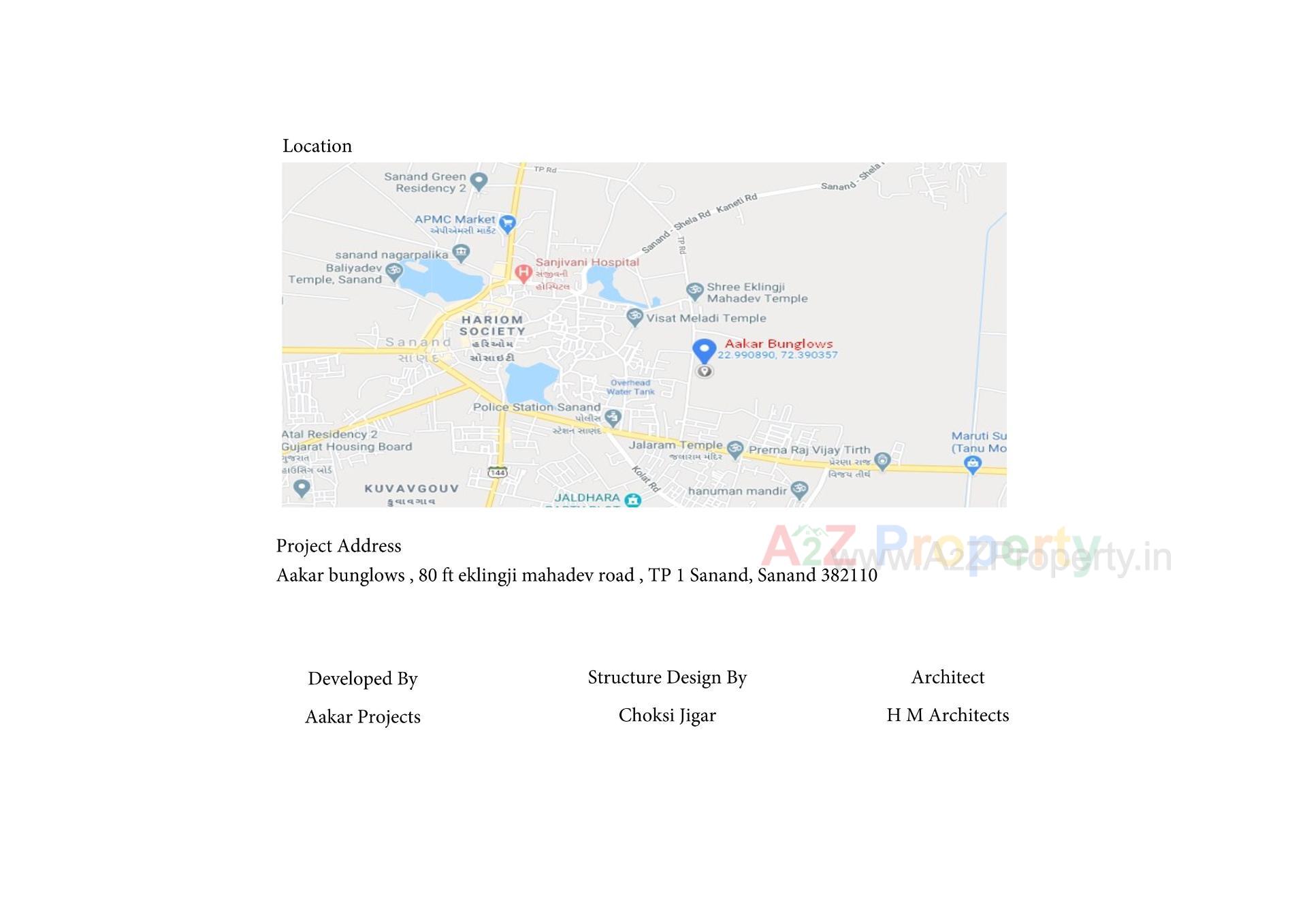  of real estate project Aakar Bunglows located at Ahmedabad, Ahmedabad, Gujarat