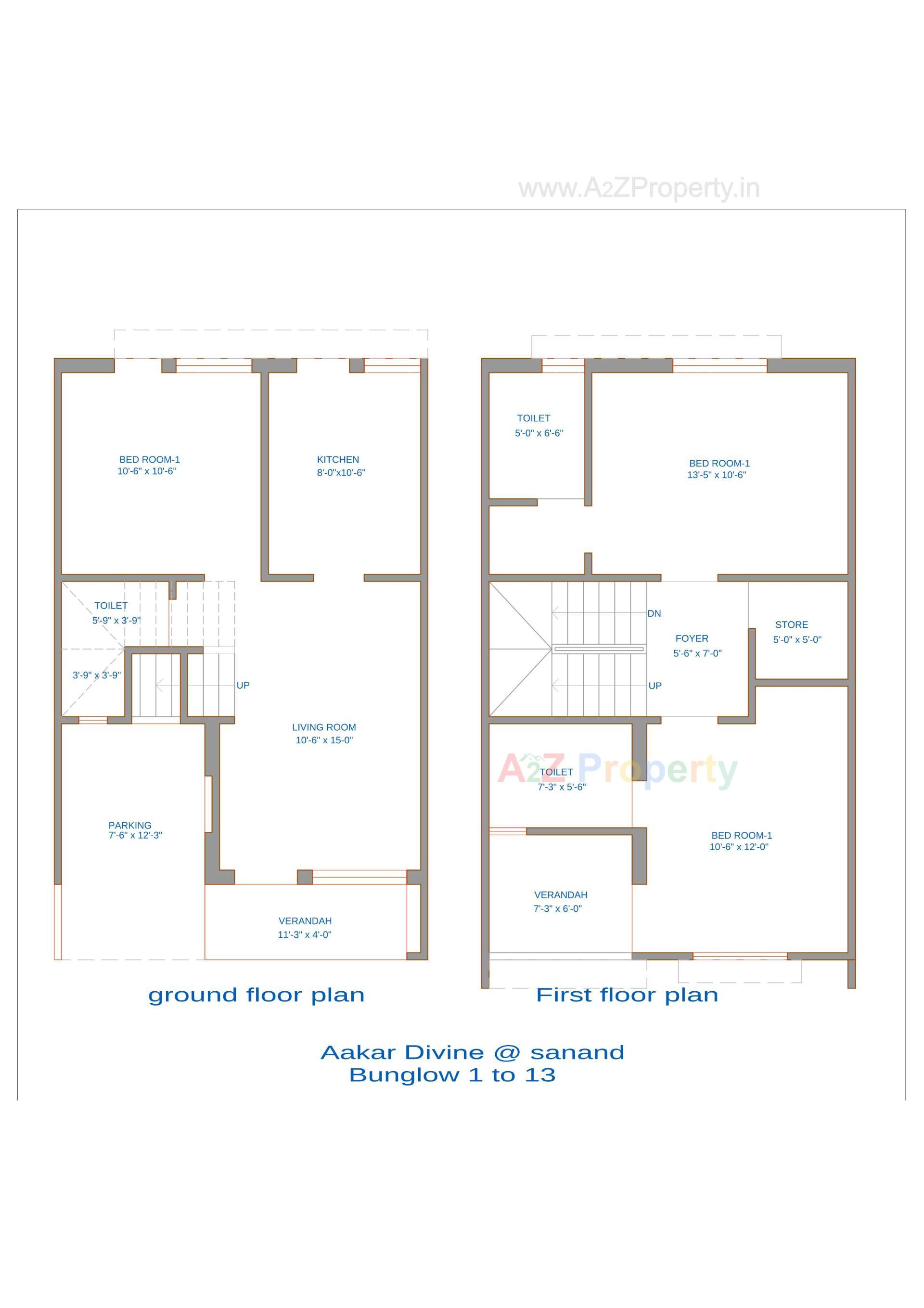 Layout of real estate project Aakar Divine located at Sanand, Ahmedabad, Gujarat