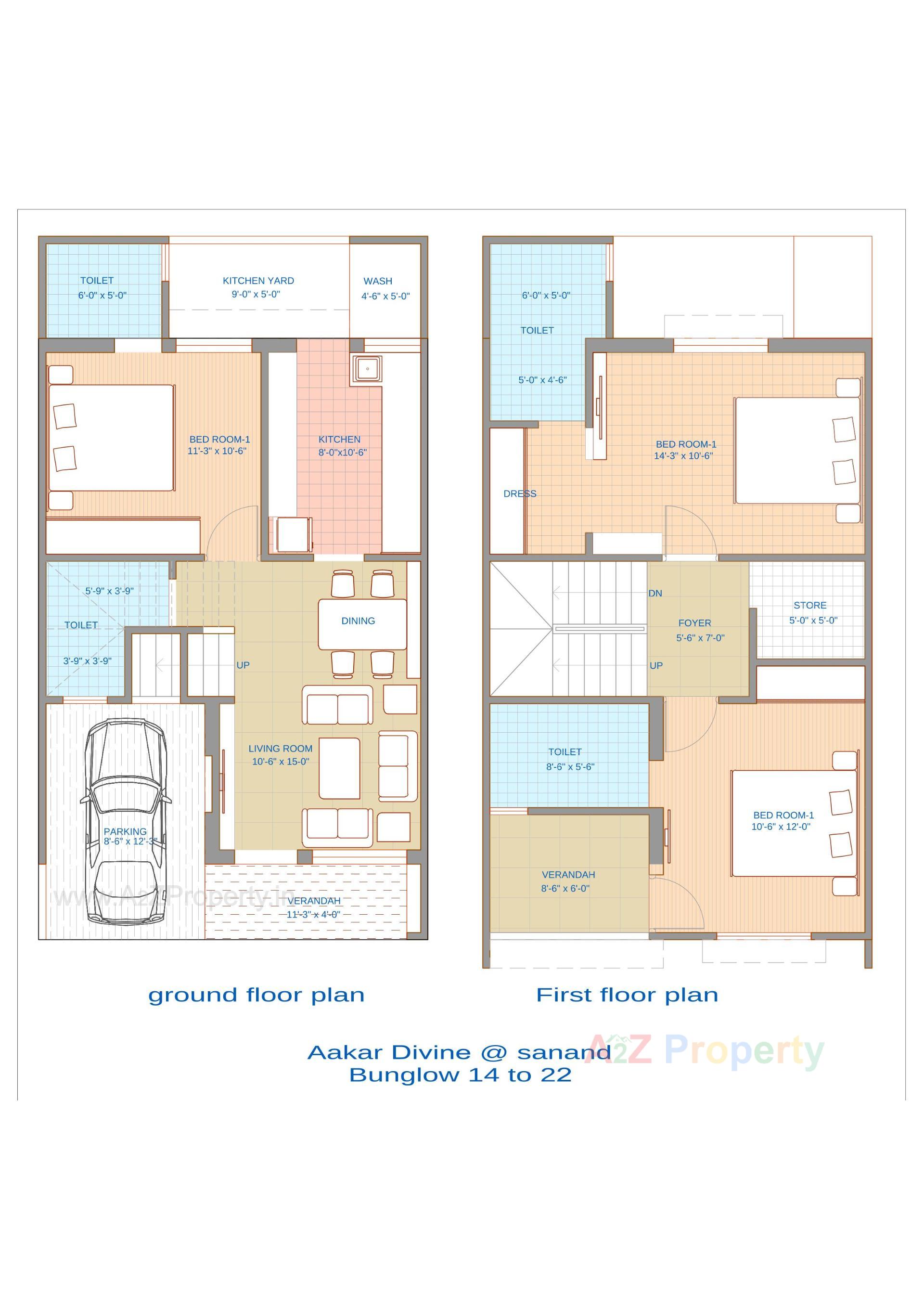 Layout of real estate project Aakar Divine located at Sanand, Ahmedabad, Gujarat