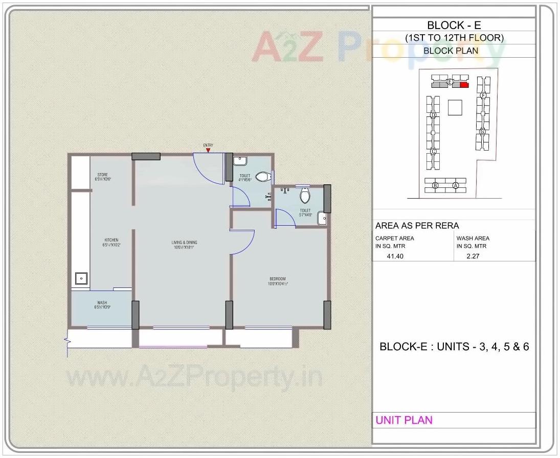 Layout of real estate project Aakash Homes located at Ahmedabad, Ahmedabad, Gujarat