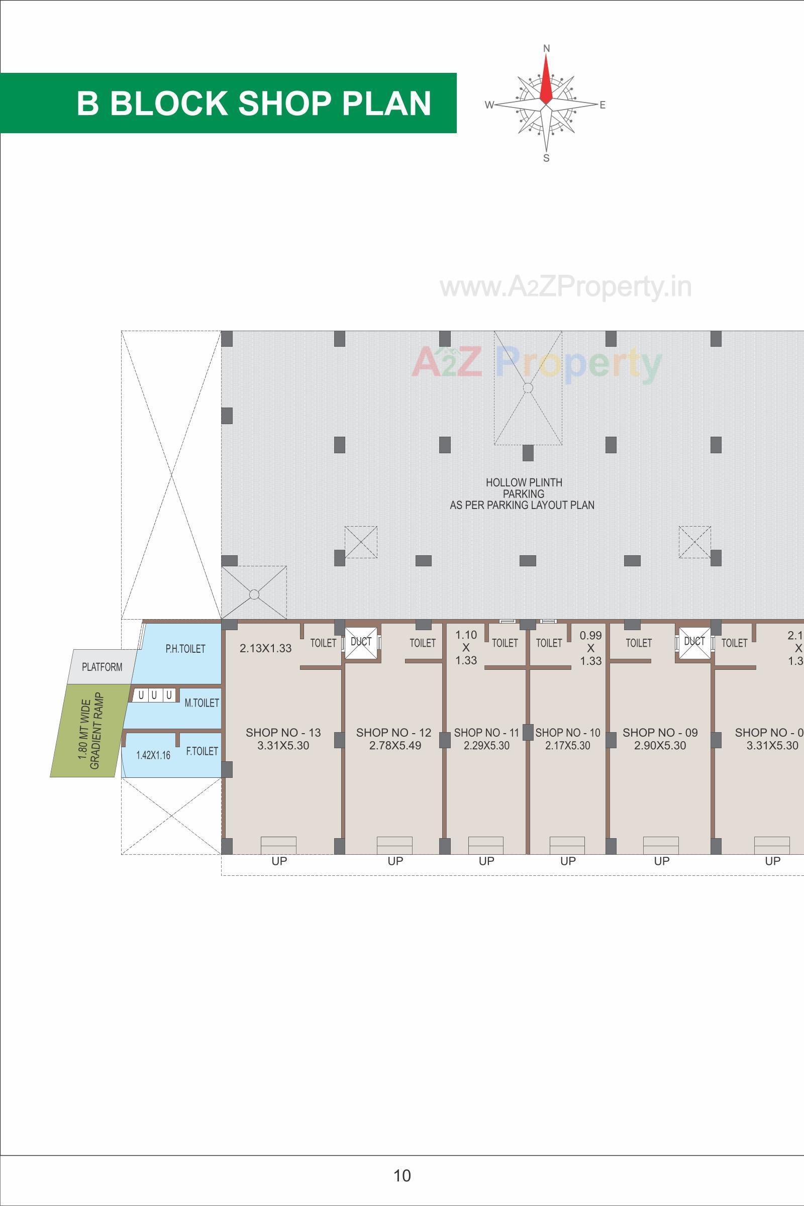 Layout of real estate project Aakruti Status located at Vatva, Ahmedabad, Gujarat