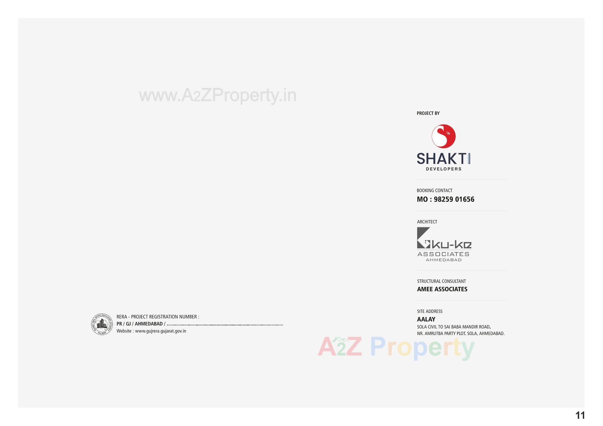  of real estate project Aalay located at Sola, Ahmedabad, Gujarat