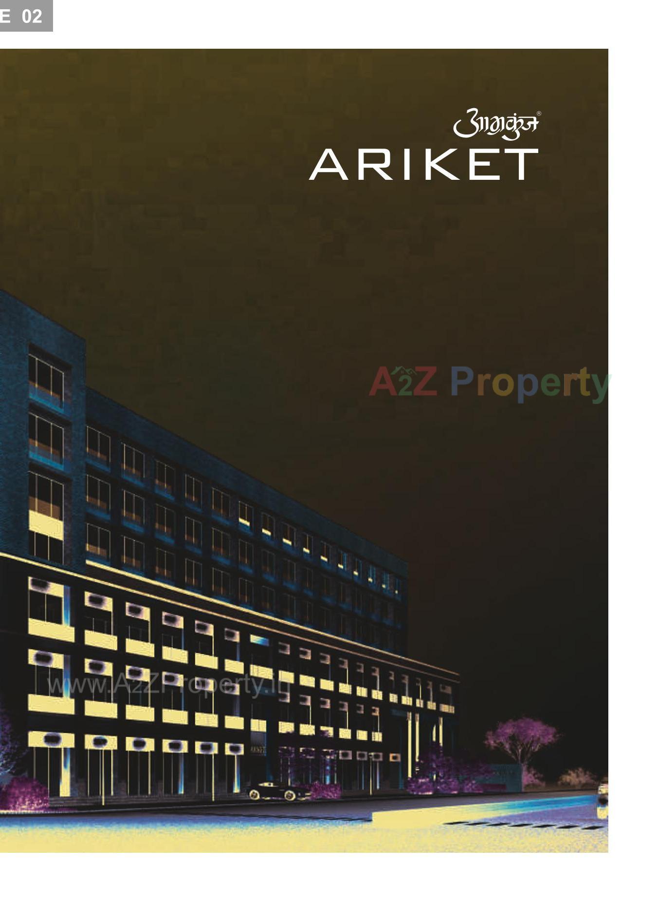 3D Elevation of real estate project Aamrakunj Ariket located at Ahmedabad, Ahmedabad, Gujarat