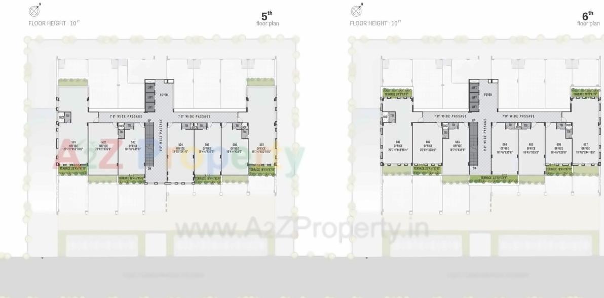 Layout of real estate project Aamrakunj Avis located at City, Ahmedabad, Gujarat