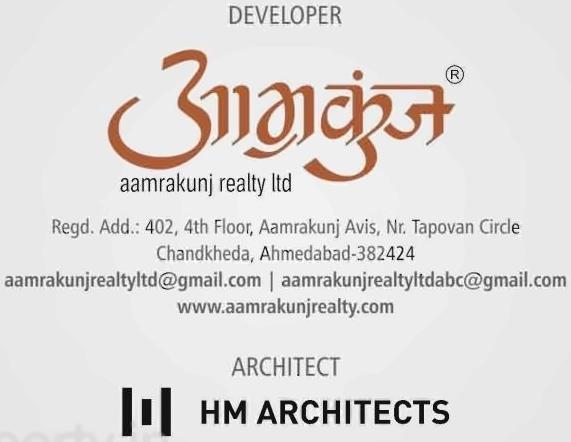  of real estate project Aamrakunj Business Centre (abc) located at Zundal, Ahmedabad, Gujarat