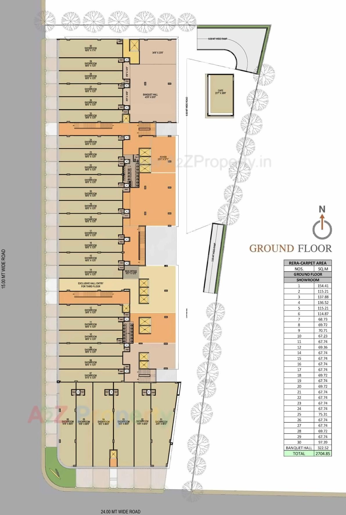  of real estate project Aamrakunj Business Centre (abc) located at Zundal, Ahmedabad, Gujarat