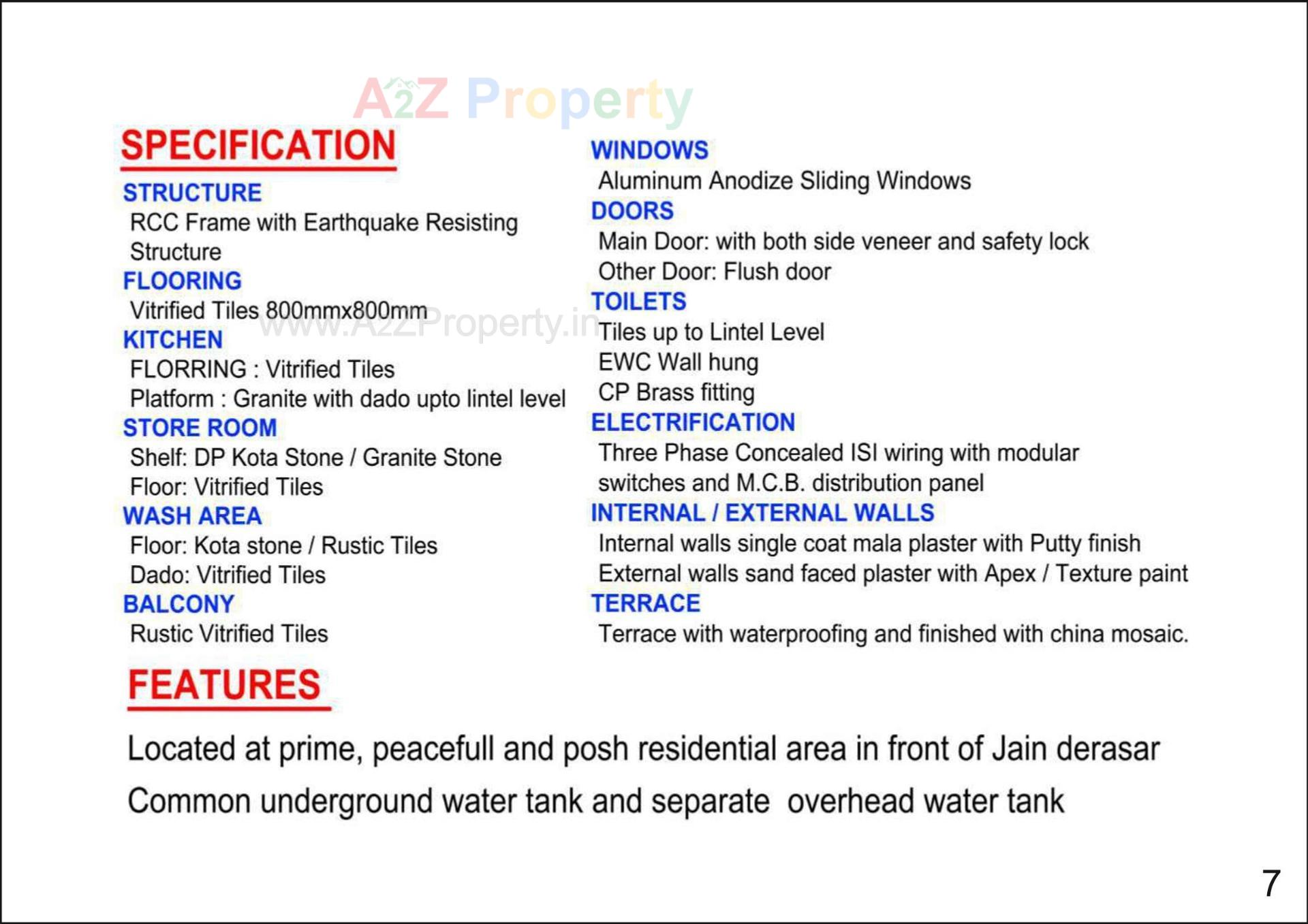  of real estate project Aangi Bunglows located at Paldi, Ahmedabad, Gujarat