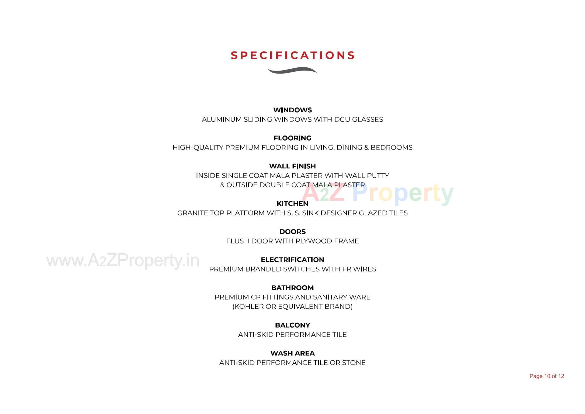  of real estate project Aanira One located at Gota, Ahmedabad, Gujarat