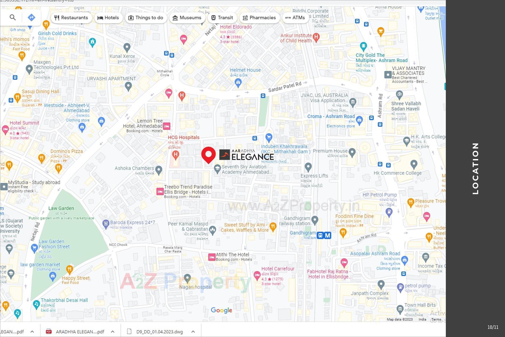  of real estate project Aaradhya Elegance located at Changispur, Ahmedabad, Gujarat