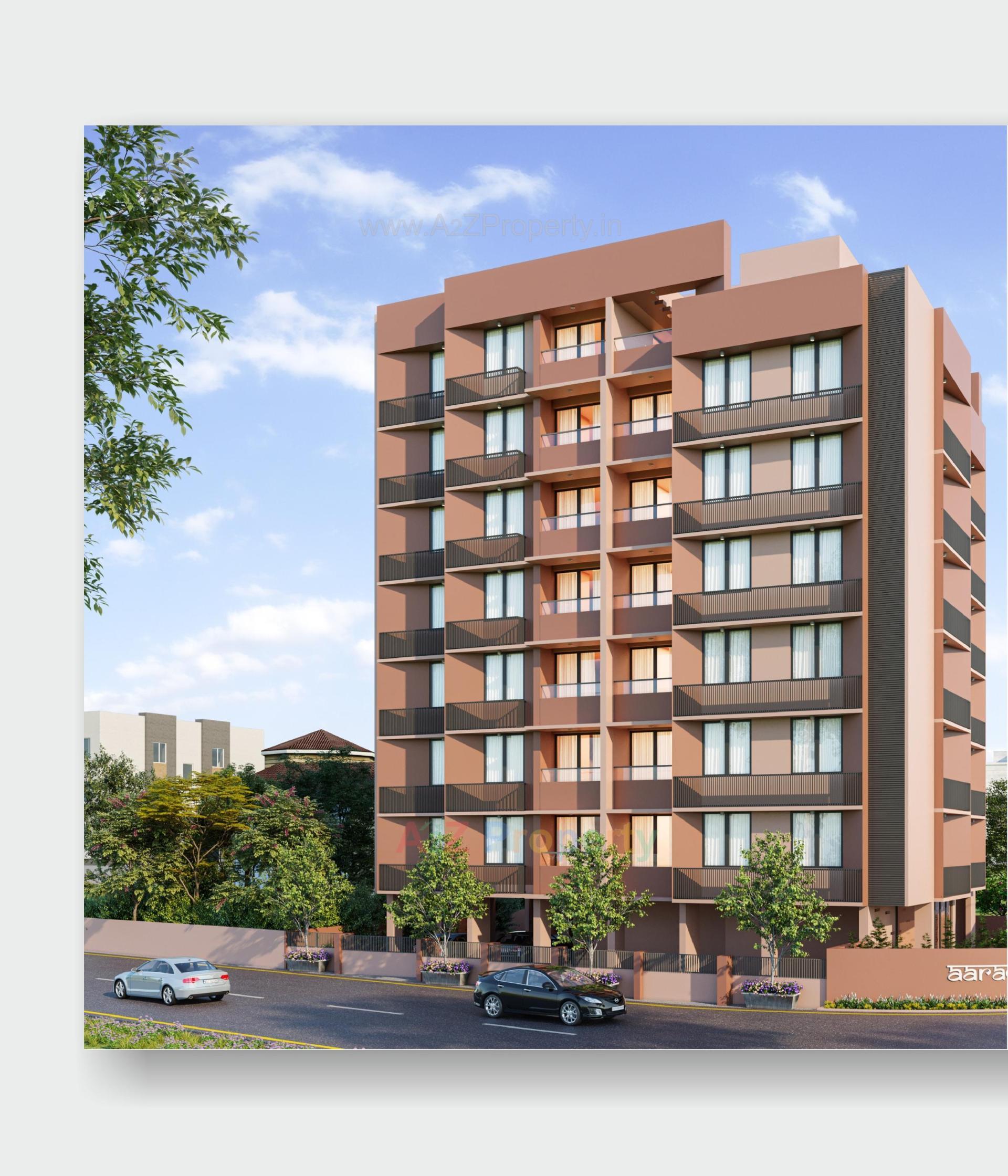 3D Elevation of real estate project Aarambh Residency located at Vastral, Ahmedabad, Gujarat