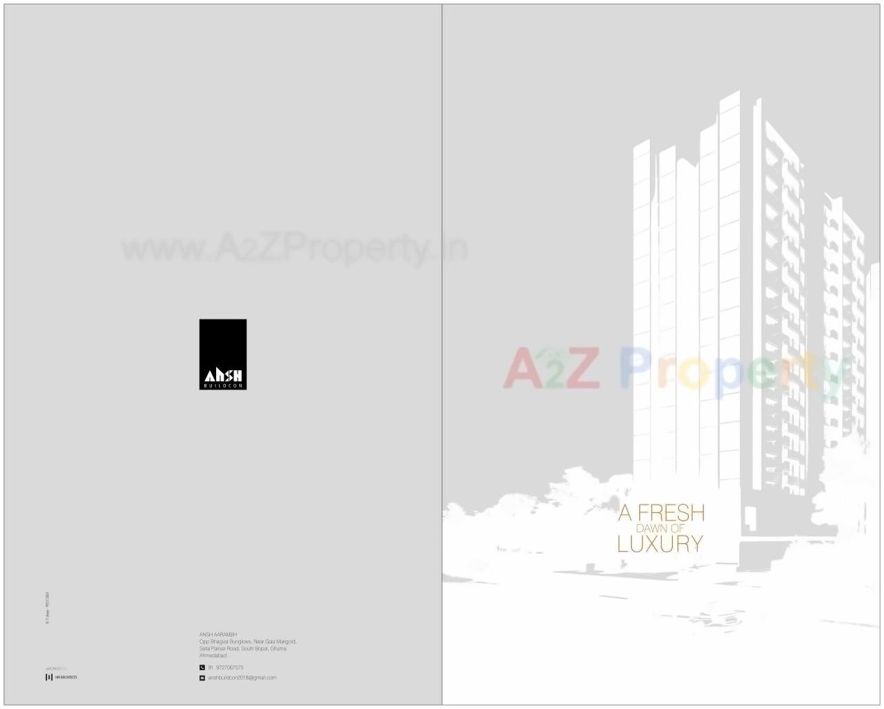  of real estate project Aarambh located at Ghuma, Ahmedabad, Gujarat