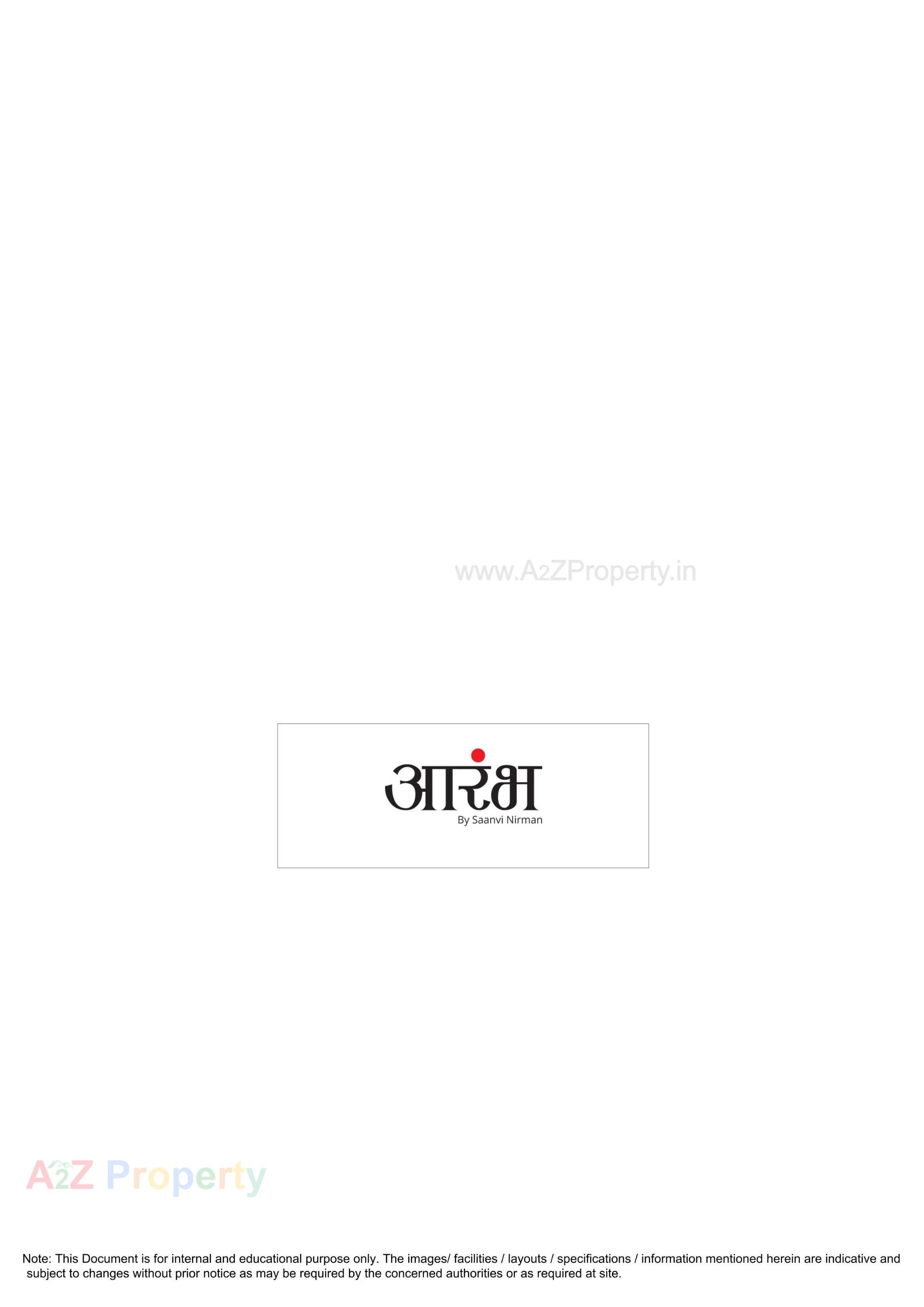  of real estate project Aarambh located at Chandlodiya, Ahmedabad, Gujarat