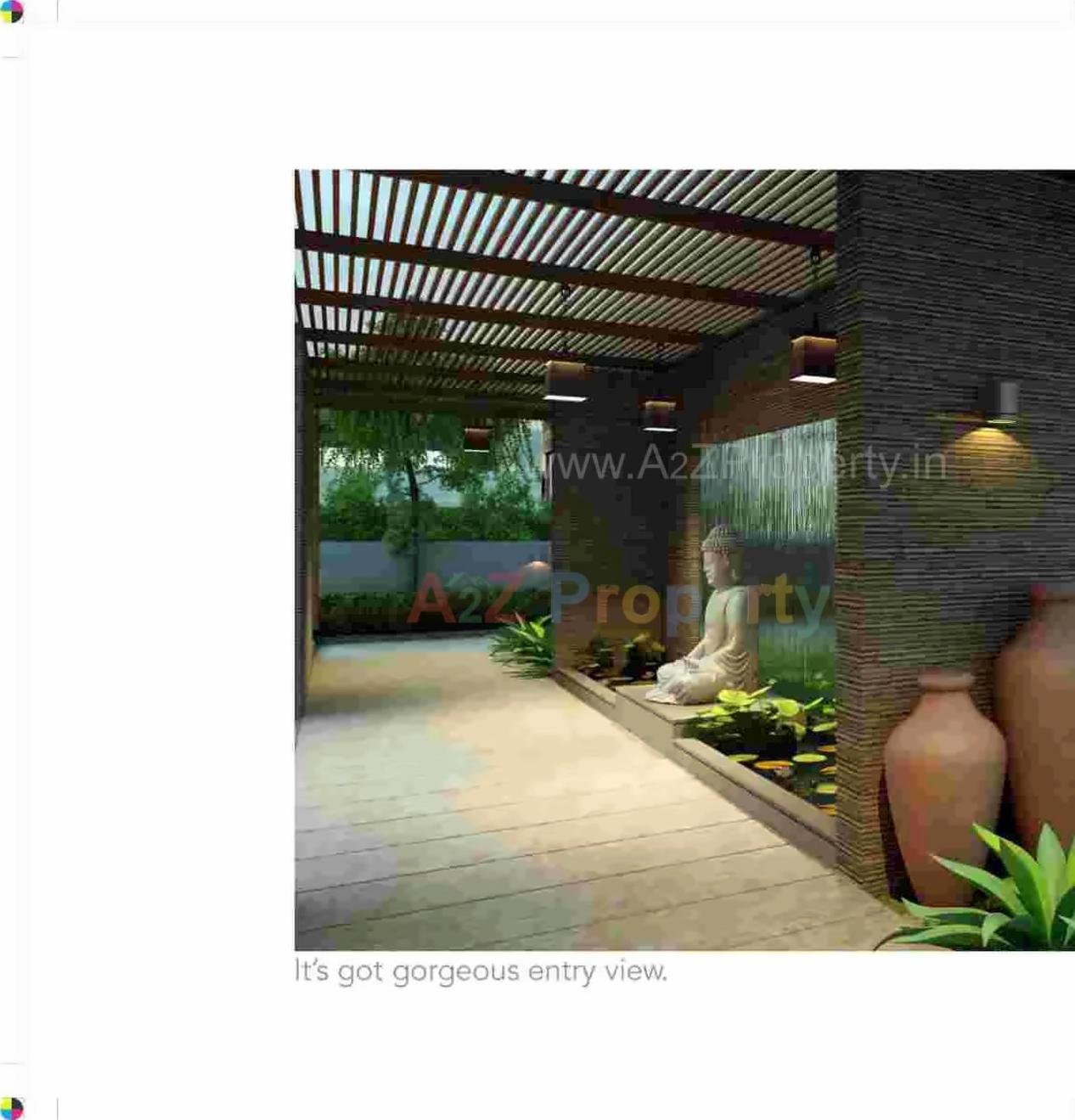 3D Elevation of real estate project Aarambh located at Chandkheda, Ahmedabad, Gujarat