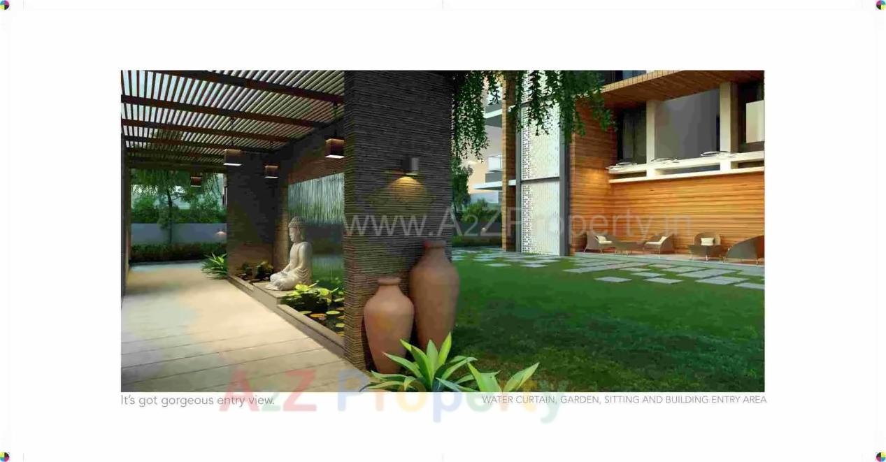 3D Elevation of real estate project Aarambh located at Chandkheda, Ahmedabad, Gujarat