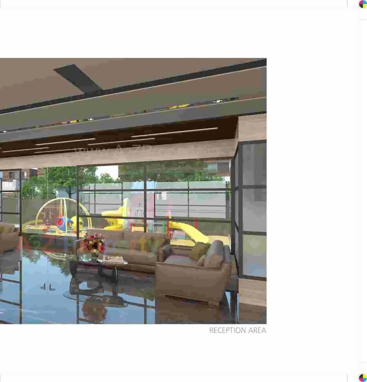 3D Elevation of real estate project Aarambh located at Chandkheda, Ahmedabad, Gujarat