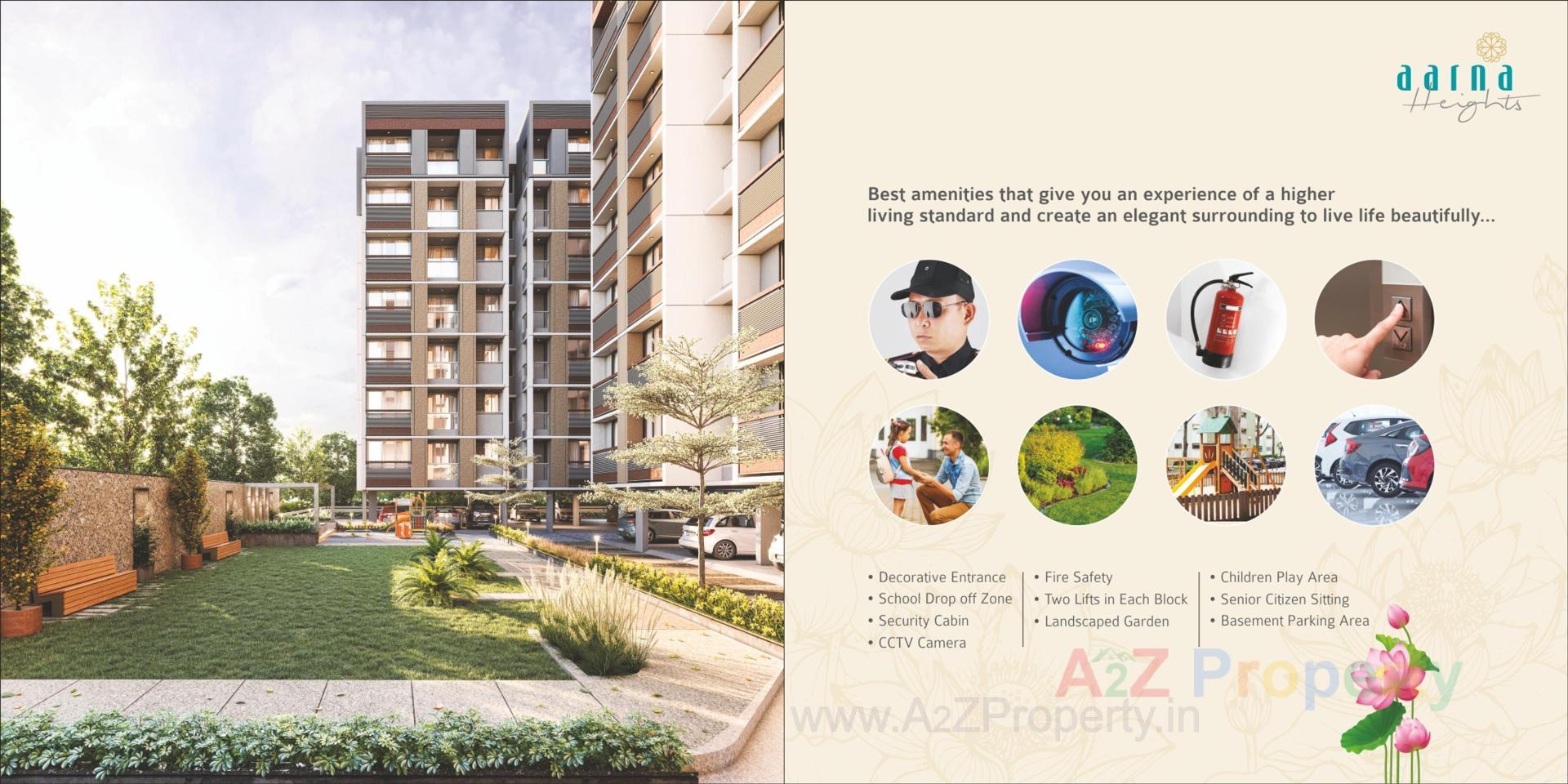  of real estate project Aarna Heights located at Nikol, Ahmedabad, Gujarat