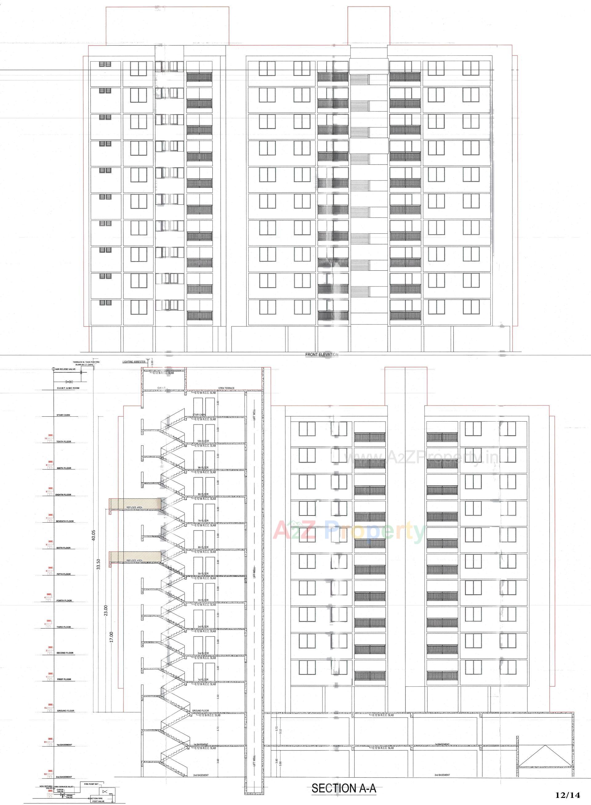  of real estate project Aarohi Avinya located at Jodhpur, Ahmedabad, Gujarat