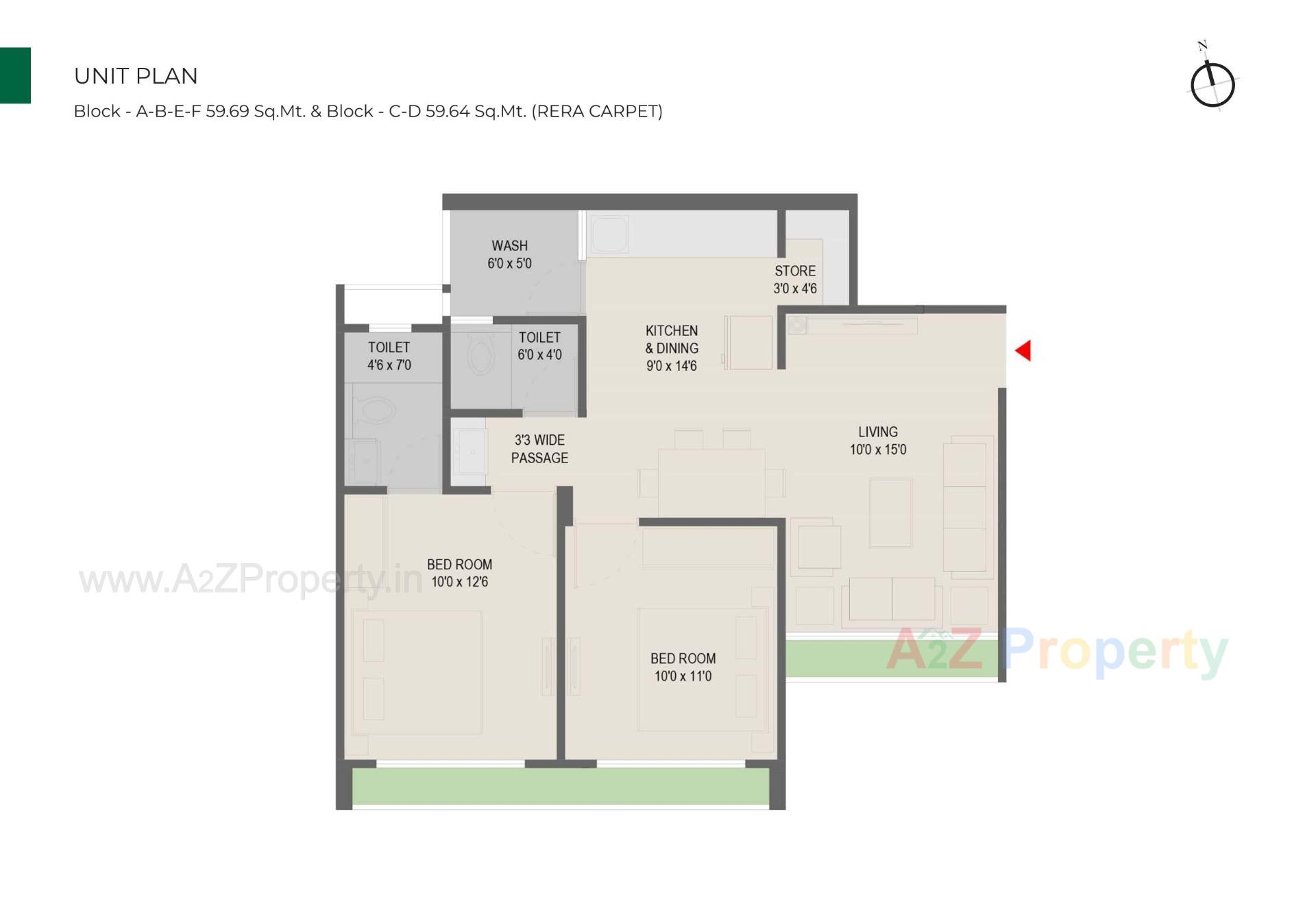 Layout of real estate project Aarohi Nimbus located at Ghuma, Ahmedabad, Gujarat