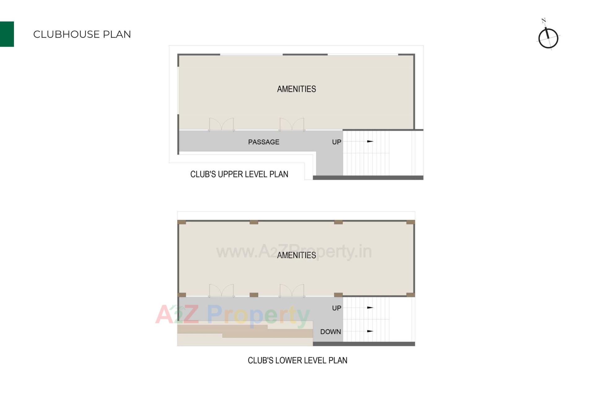Layout of real estate project Aarohi Nimbus located at Ghuma, Ahmedabad, Gujarat