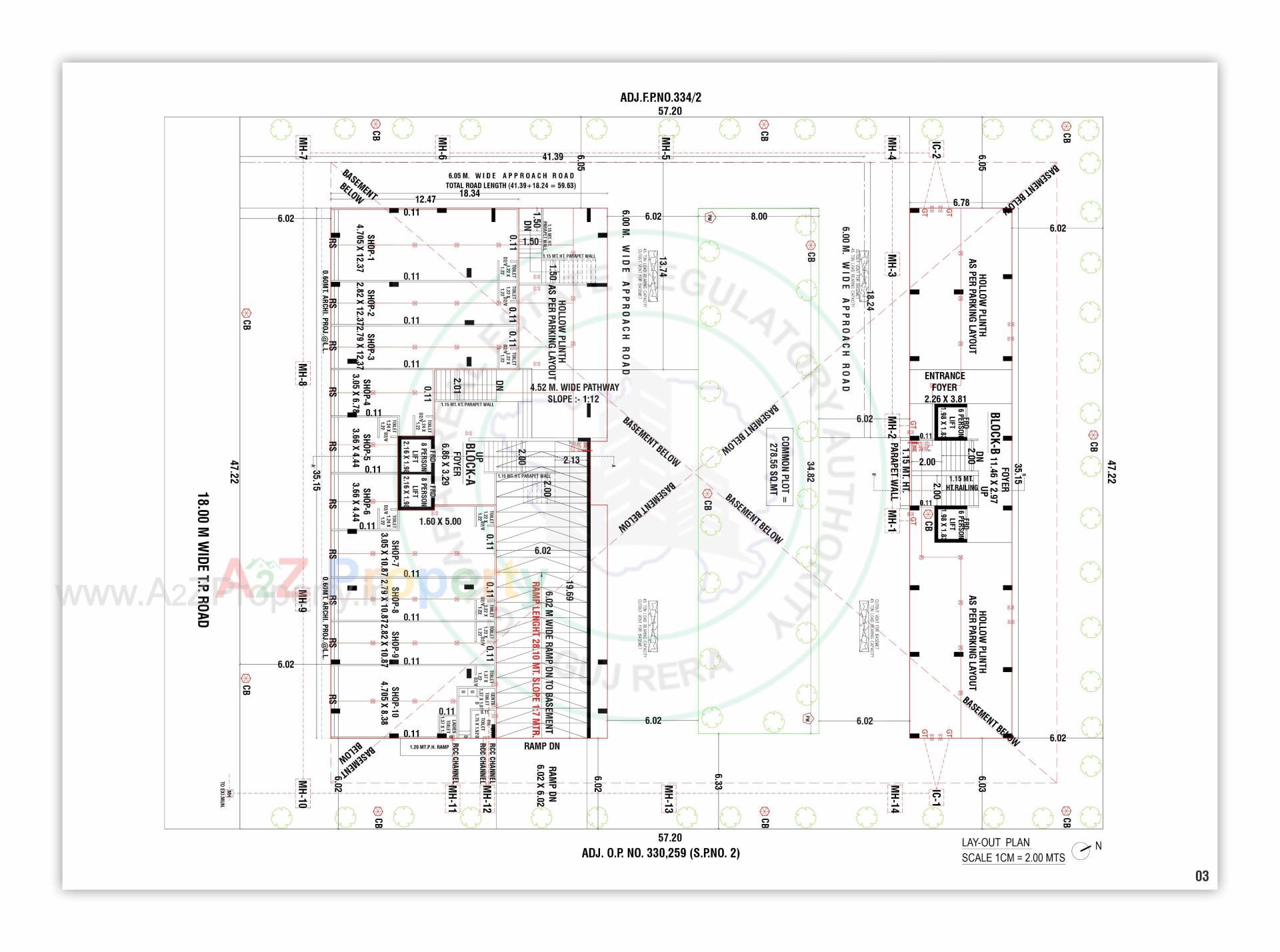  of real estate project Aarohi Shivalay located at Chandkheda, Ahmedabad, Gujarat