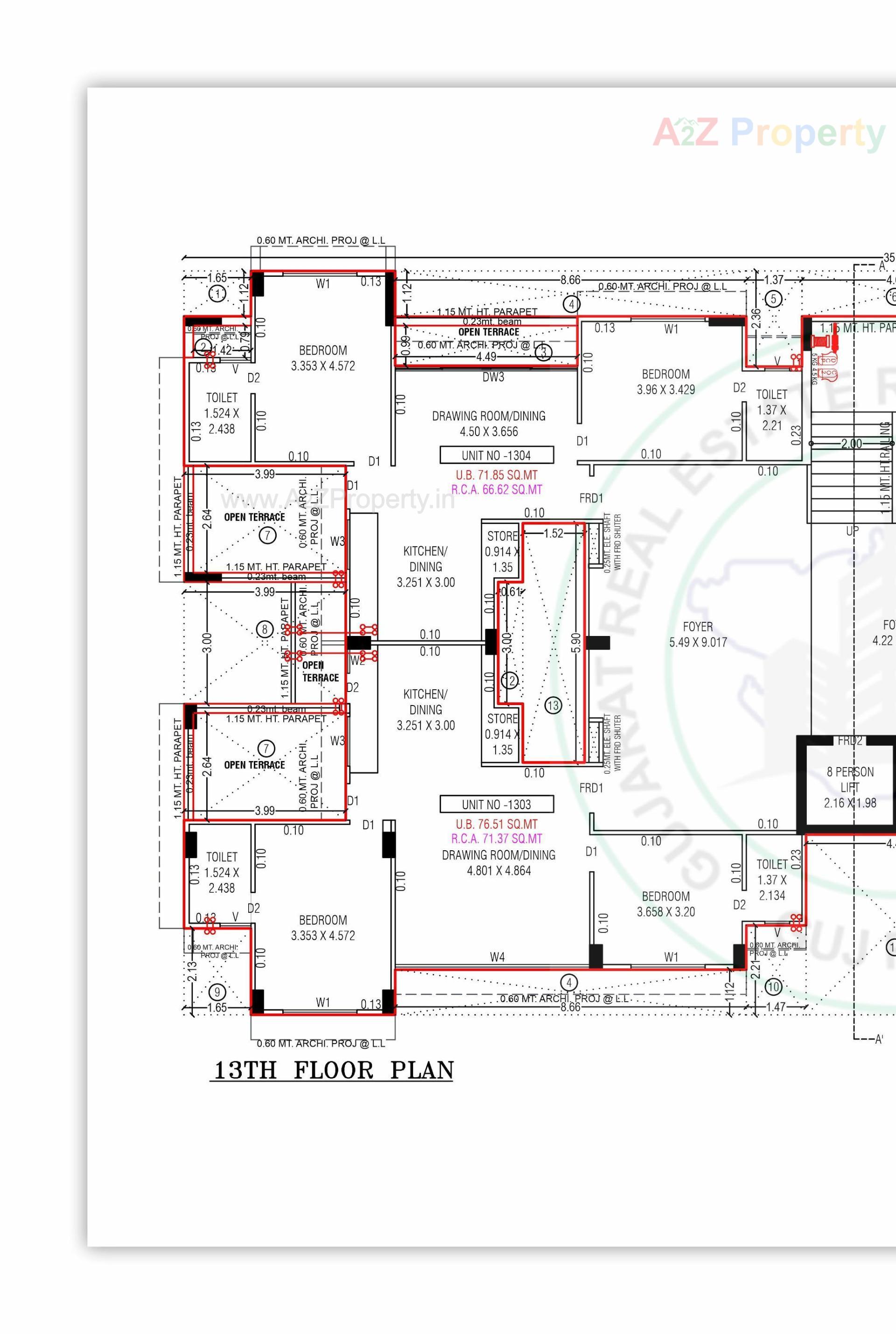 Layout of real estate project Aarohi Shivalay located at Chandkheda, Ahmedabad, Gujarat