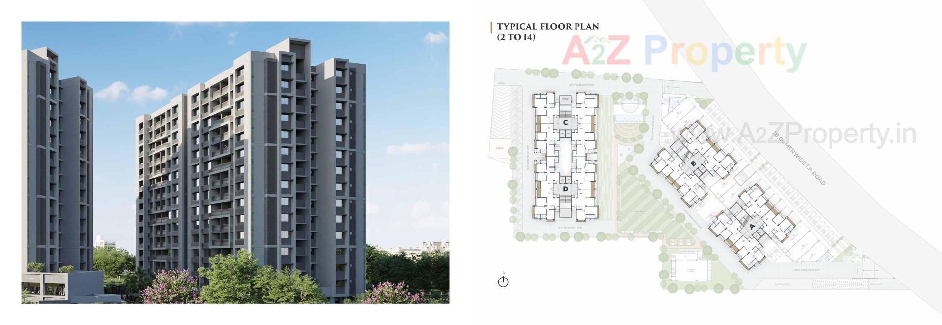  of real estate project Aarohi Vivianna located at Ghuma, Ahmedabad, Gujarat