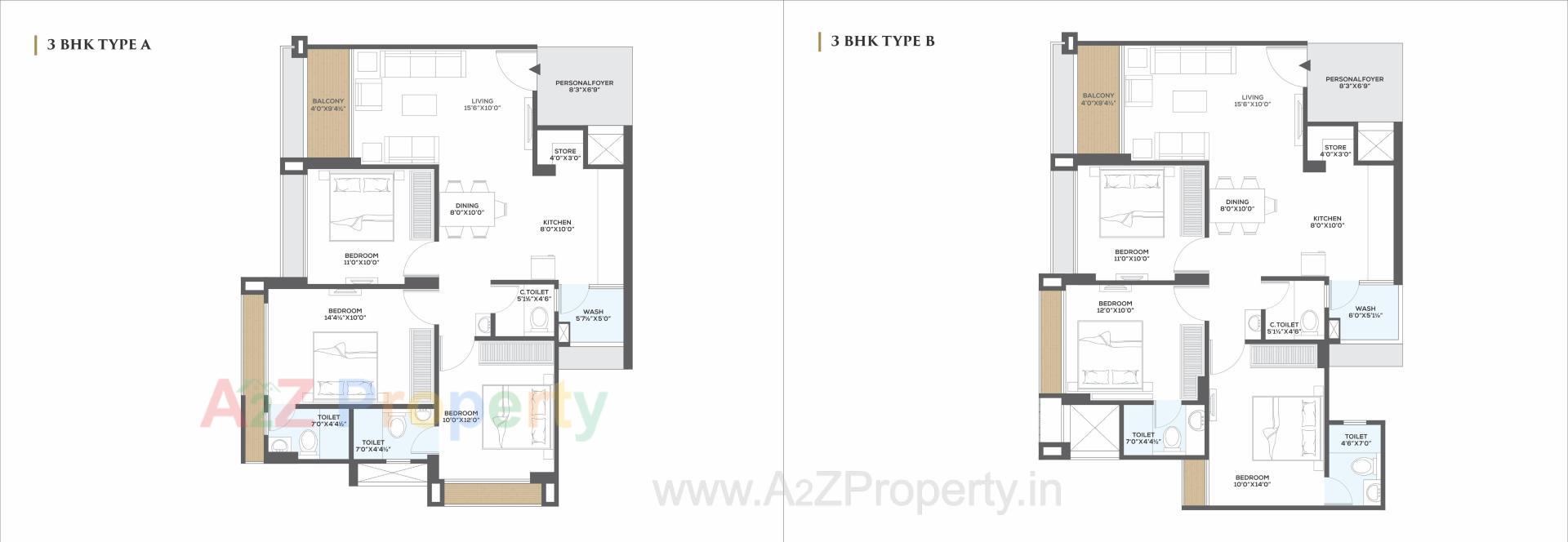 Layout of real estate project Aarohi Vivianna located at Ghuma, Ahmedabad, Gujarat