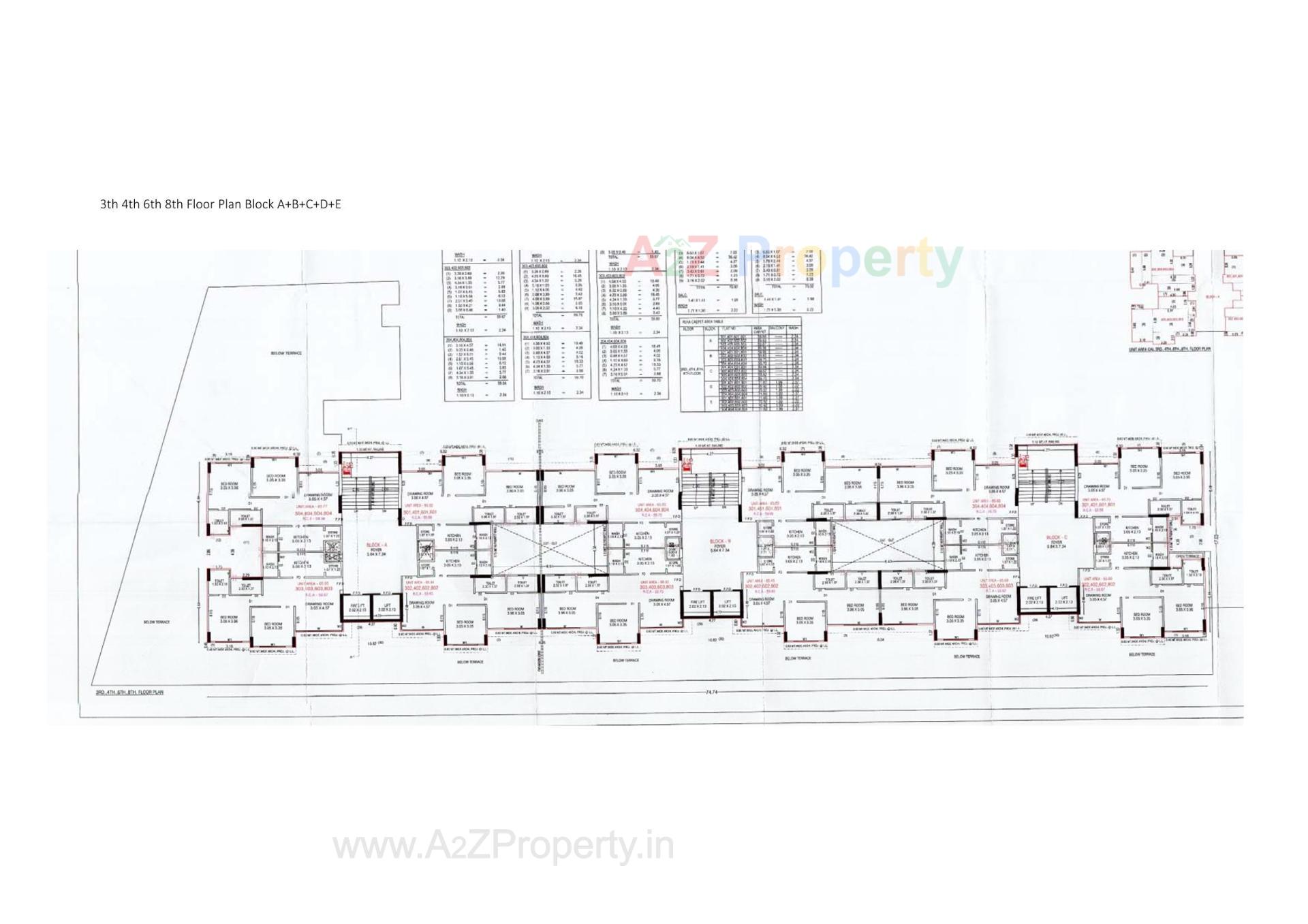Layout of real estate project Aaryan Aviskaar located at Ahmedabad, Ahmedabad, Gujarat