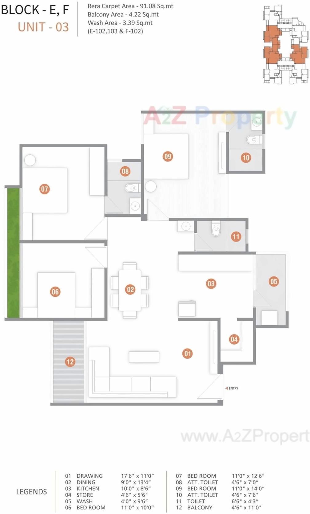 Layout of real estate project Aaryan City located at Gota, Ahmedabad, Gujarat