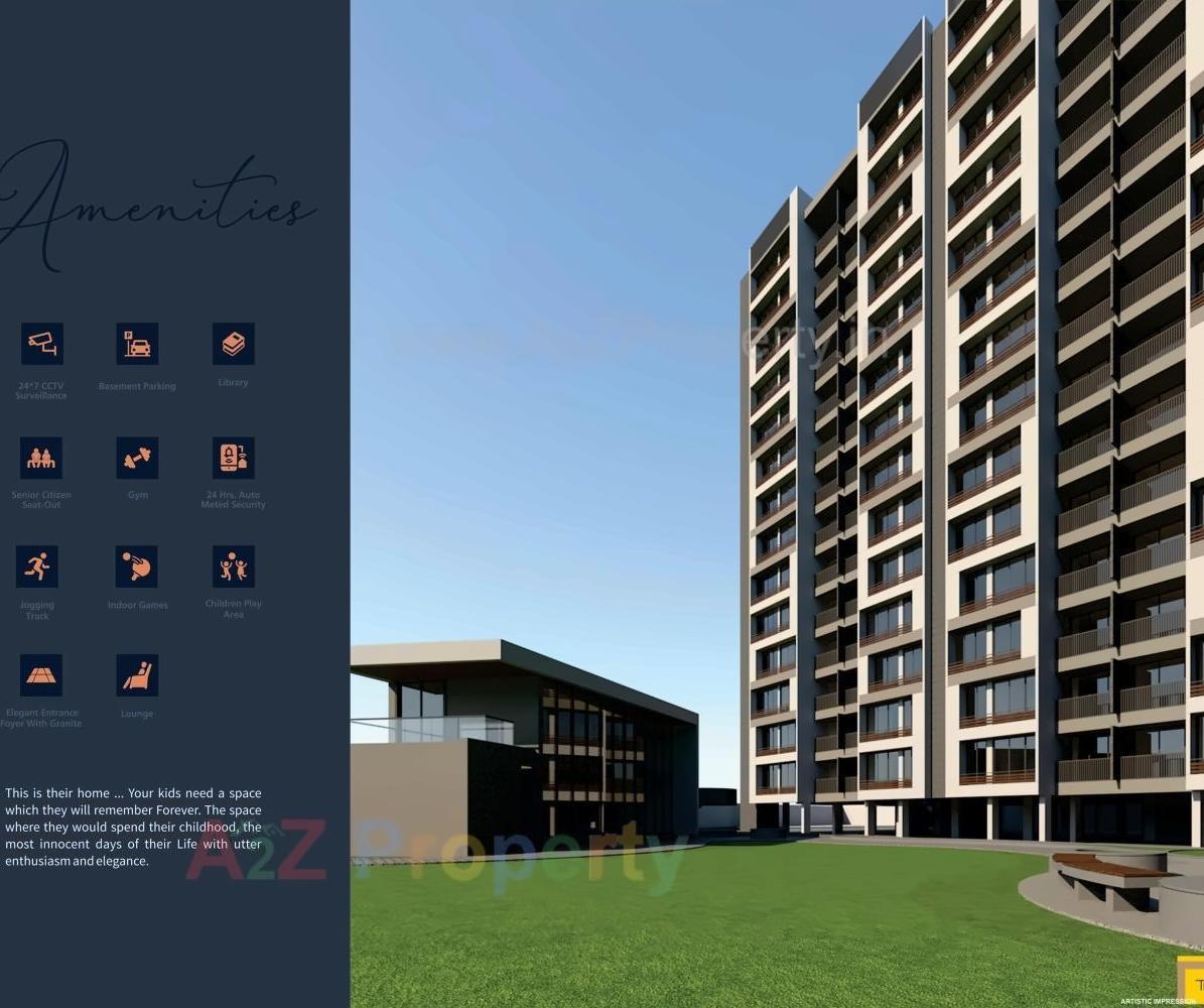  of real estate project Aaryan City located at Gota, Ahmedabad, Gujarat