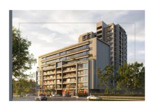 Elevation of real estate project Aaryan Elan located at Jagatpur, Ahmedabad, Gujarat