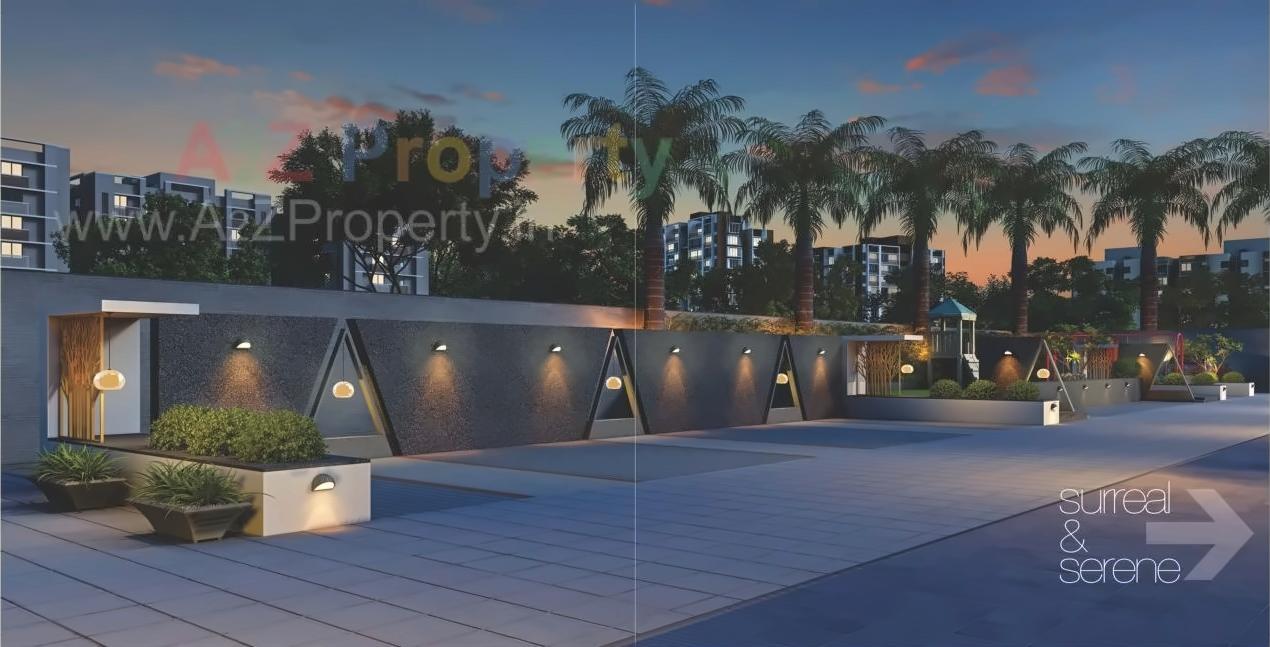 3D Elevation of real estate project Aaryan Eureka located at Gota, Ahmedabad, Gujarat