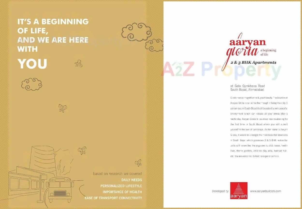  of real estate project Aaryan Gloria located at Anjar, Ahmedabad, Gujarat