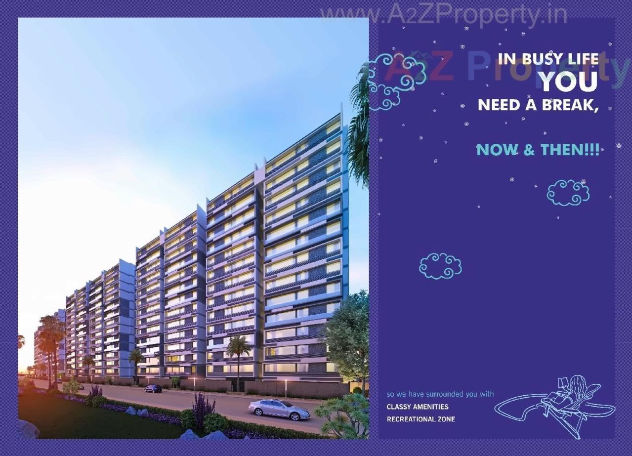 3D Elevation of real estate project Aaryan Gloria located at Anjar, Ahmedabad, Gujarat