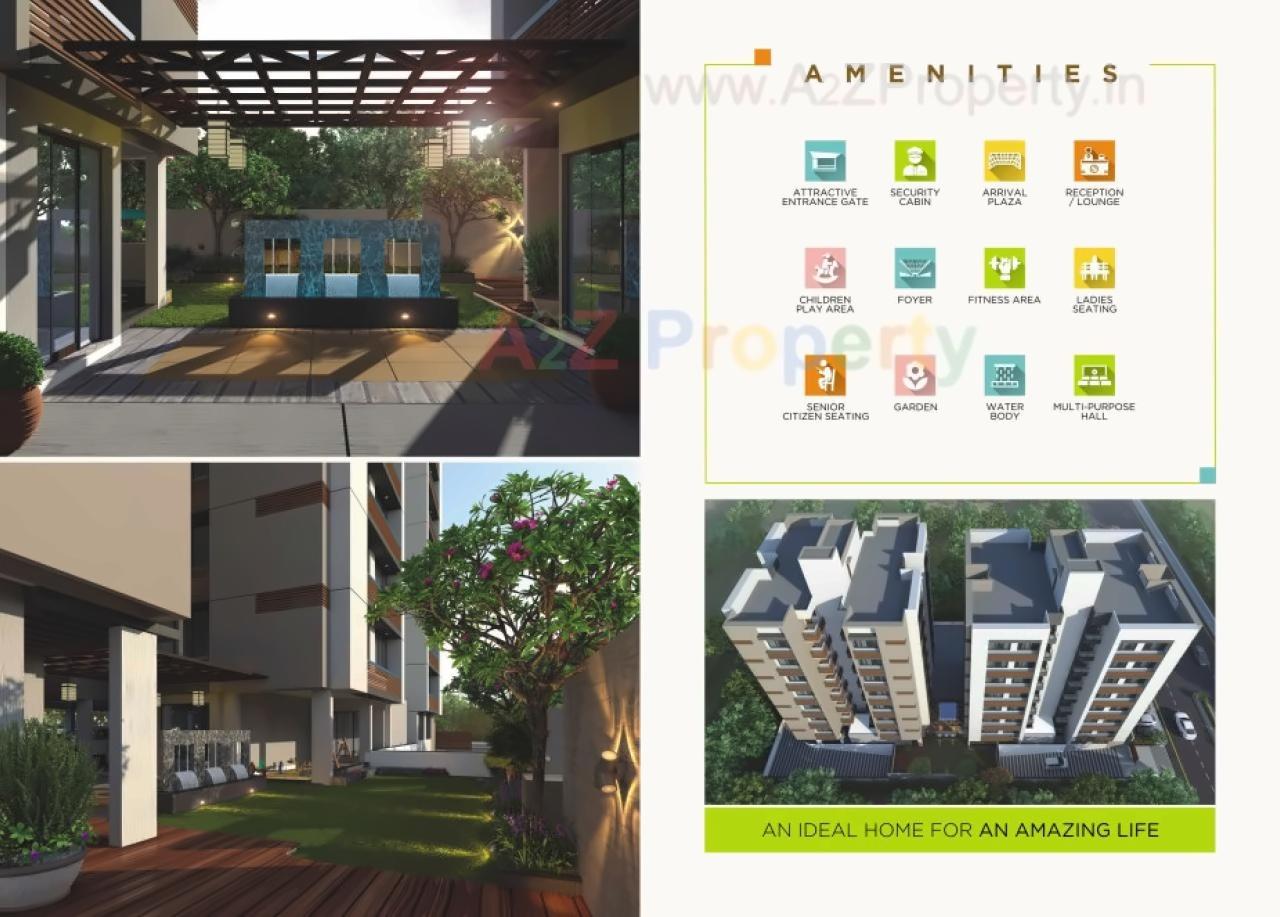  of real estate project Aaryan Homes located at Shilaj, Ahmedabad, Gujarat