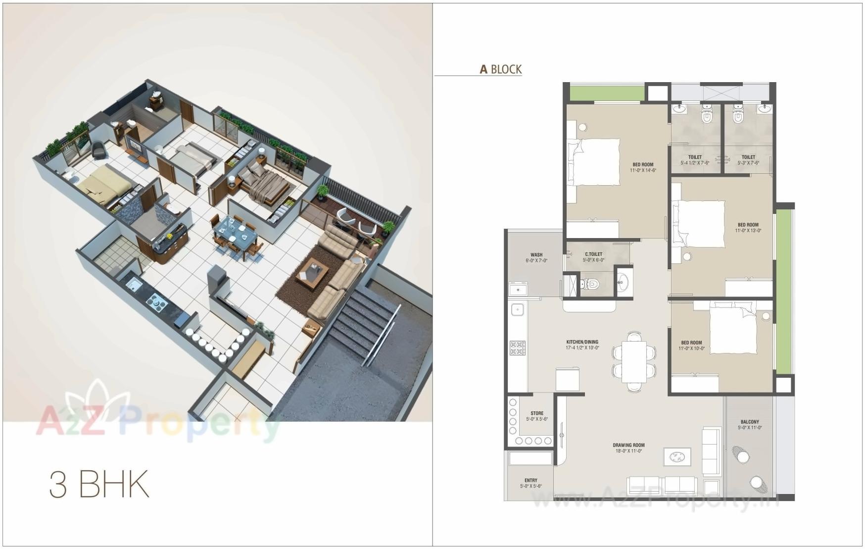 Layout of real estate project Aaryavrund located at Sola, Ahmedabad, Gujarat