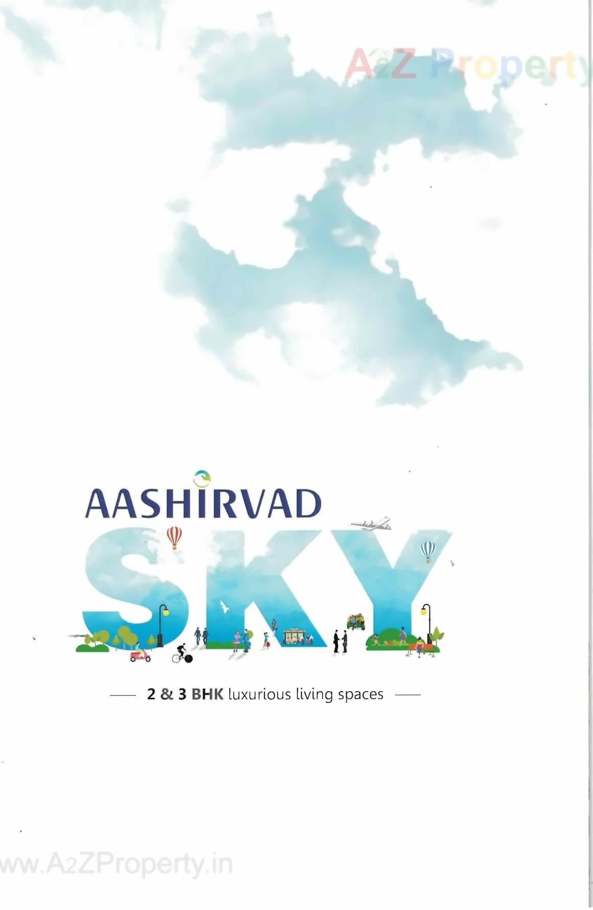  of real estate project Aashirvad Sky located at Vasna, Ahmedabad, Gujarat