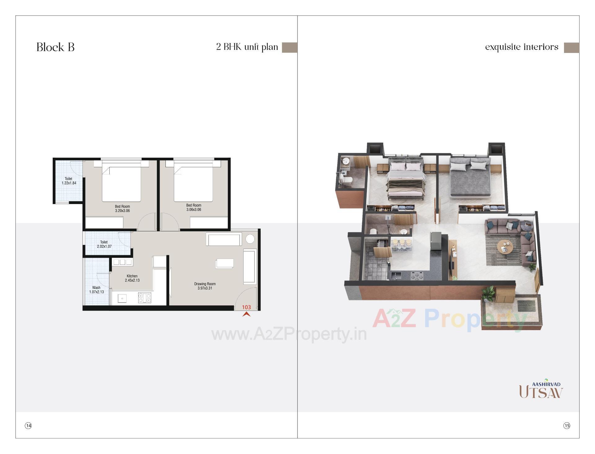 Layout of real estate project Aashirvad Utsav located at Vatva, Ahmedabad, Gujarat