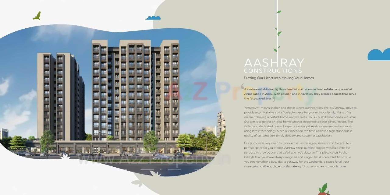  of real estate project Aashray Atulyam located at Shilaj, Ahmedabad, Gujarat