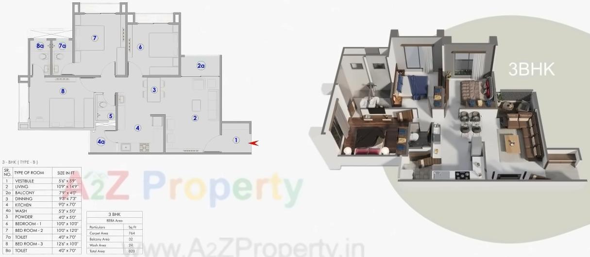 Layout of real estate project Aashray Atulyam located at Shilaj, Ahmedabad, Gujarat