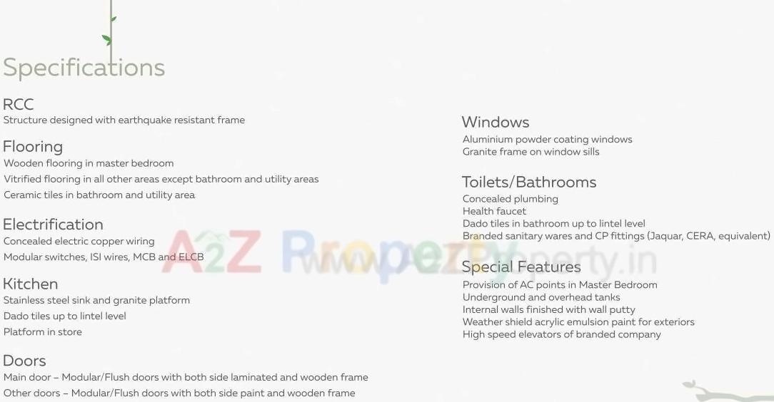 Project Specifications