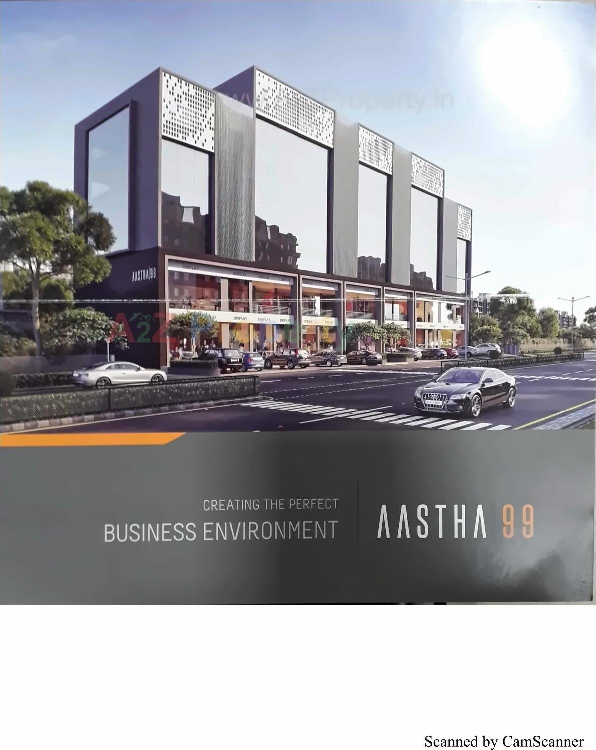3D Elevation of real estate project Aastha located at Bag-e-firdos, Ahmedabad, Gujarat